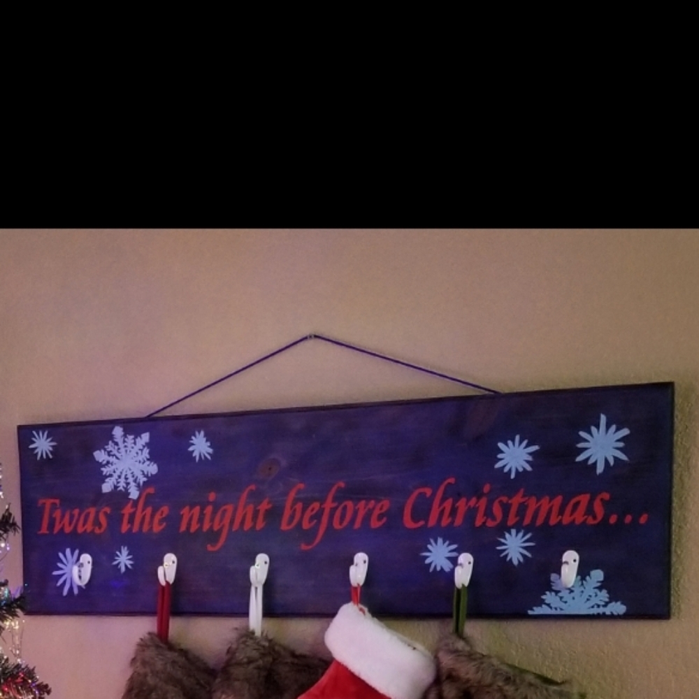 Stocking hanger